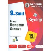 Özdebir 9.Sınıf Biyoloji Branş Deneme Sınavı