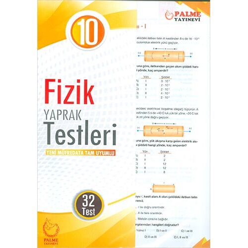 Palme 10.Sınıf Fizik Yaprak Testleri