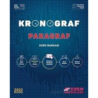 TYT Kronograf Paragraf Soru Bankası Esen Yayınları