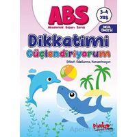 ABS 3-4 Yaş Dikkatimi Güçlendiriyorum - Buçe Dayı - Pinokyo Yayınları