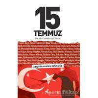 15 Temmuz - Abdurrahman Üzülmez - Profil Kitap