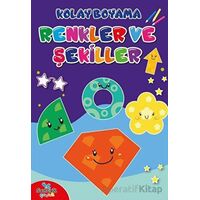 Kolay Boyama Renkler ve Şekiller Sancak Çocuk