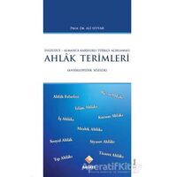Ahlak Terimleri - Ali Seyyar - Rağbet Yayınları