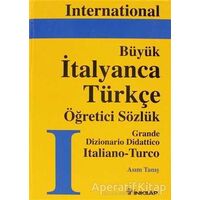 Büyük İtalyanca-Türkçe Büyük Öğretici Sözlük Cilt: 1 - Asım Tanış - İnkılap Kitabevi