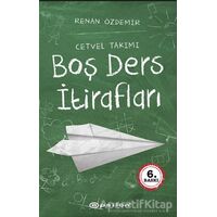 Boş Ders İtirafları - Renan Özdemir - Epsilon Yayınevi