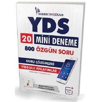 2018 YDS 20 Mini Deneme 800 Özgün Soru - Müjde Sarıkaya - Pelikan Tıp Teknik Yayıncılık