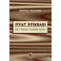 Fiyat İstikrarı - Erdinç Telatar - İmaj Yayıncılık