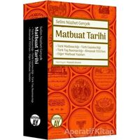 Matbuat Tarihi - Selim Nüzhet Gerçek - Büyüyen Ay Yayınları