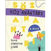 Söz Anahtarı - Sema Günaydın Çınar - Final Kültür Sanat Yayınları