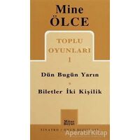 Toplu Oyunları 1 Dün Bugün Yarın Biletler İki Kişilik - Mine Ölce - Mitos Boyut Yayınları