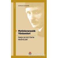 Metinlerarasılık Yöntemleri - Serkan Özdemir - DBY Yayınları