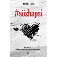 Sözhapsi - Mehmet Fatih Şimşek - Çınaraltı Yayınları