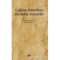 Çağdaş Amerikan Şiirinden Seçmeler - Yeliz Altunel - Şiirden Yayıncılık