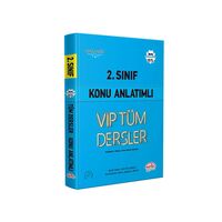 2. Sınıf VIP Tüm Dersler Konu Anlatımlı Mavi Kitap Editör Yayınevi