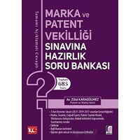 Marka ve Patent Vekilliği Sınavına Hazırlık Soru Bankası - Zülal Karagülmez - Adalet Yayınevi