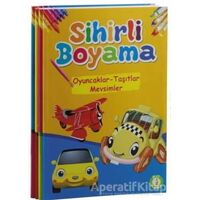 Sihirli Boyama (4 Kitap) - Kolektif - Ema Çocuk