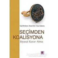 Seçimden Koalisyona - Yavuz Sabuncu - Efil Yayınevi