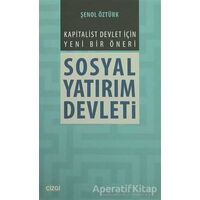 Sosyal Yatırım Devleti - Şenol Öztürk - Çizgi Kitabevi Yayınları