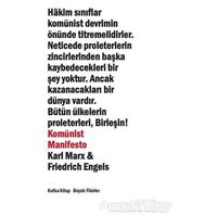 Komünist Manifesto - Friedrich Engels - Kafka Kitap