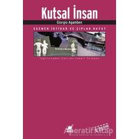 Kutsal İnsan - Giorgio Agamben - Ayrıntı Yayınları