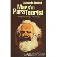 Marx’ın Para Teorisi - Suzanne de Brunhoff - Kalkedon Yayıncılık