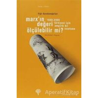Marx’ın Değeri Ölçülebilir mi? - Yiğit Karahanoğulları - Yordam Kitap