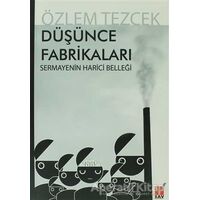 Düşünce Fabrikaları - Özlem Tezcek - Sosyal Araştırmalar Vakfı