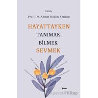 Hayattayken Tanımak Bilmek Sevmek - Ahmet Nedim Serinsu - Şule Yayınları