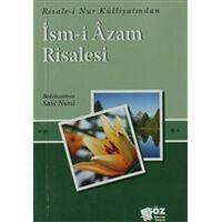 İsm-i Azam Risalesi (Mini Boy) - Bediüzzaman Said-i Nursi - Söz Basım Yayın