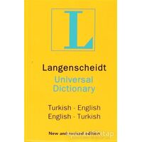 Langenscheidt’s Universal Dictionary English - Turkish / Turkish - English New and Revised Edition