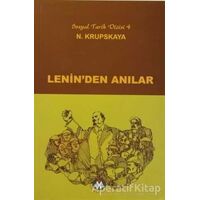 Lenin’den Anılar - Nadezhda Krupskaya - Sosyal İnsan Yayınları