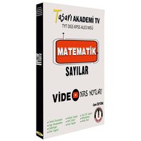 DGS ALES TYT Matematik Sayılar Video Ders Notları - Cem Öztürk - Tasarı Yayıncılık