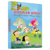 Gizemler Dizisi 4 Kitap Set Teleskop Popüler Bilim