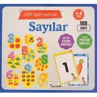 Sayılar 4 - 6 Yaş Dört İşlem Kartlar - Kolektif - Teleskop Popüler Bilim