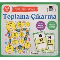 Toplama Çıkarma 7 - 8 Yaş Dört İşlem Kartlar - Kolektif - Teleskop Popüler Bilim