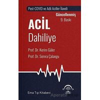 Acil Dahiliye - Semra Çalangu - EMA Tıp Kitabevi