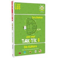 8. Sınıf Din Kültürü ve Ahlak Bilgisi Taktikli Soru Bankası Tonguç Akademi