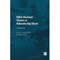 Kültür - Kurumsal Yönetim ve Muhasebe Bilgi Düzeyi - Turgut Çürük - Gazi Kitabevi