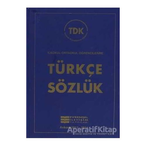Türkçe Sözlük ( Plastik ) - Rüştü Aydoğan - Evrensel İletişim Yayınları