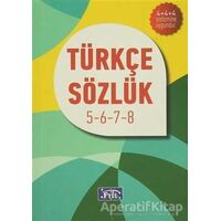 İlköğretim Türkçe Sözlük 5-6-7-8 - Komisyon - Parıltı Yayınları