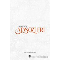 Arapçada Atasözleri - Adnan Arslan - Türkiye Diyanet Vakfı Yayınları