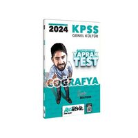 2024 KPSS GK Coğrafya Yaprak Test HocaWebde