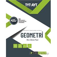 TYT - AYT Geometri Ders İşleme Föyü - Kolektif - Pegem Akademi Yayıncılık