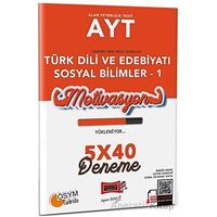 Yargı AYT Türk Dili ve Edebiyatı Sosyal Bilimler-1 5x40 Deneme