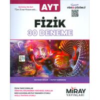 AYT Fizik 30 Deneme Miray Yayınları