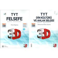 TYT Felsefe ve Din Kültürü Tek Kitap Soru Bankası 3D Yayınları