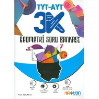 TYT AYT 3K Geometri Soru Bankası Katyon Yayınları
