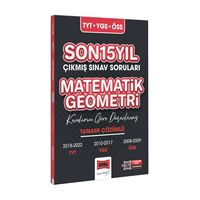 Yargı TYT-YGS-ÖSS Son Matematik-Geometri Tamamı Çözümlü Son 15 Yıl Çıkmış Sınav Soruları