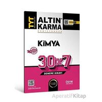 Altınkarma TYT Kimya 30X7 Deneme Sınavı