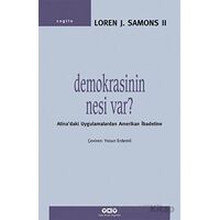 Demokrasinin Nesi Var? - Loren J. Samons - Yapı Kredi Yayınları